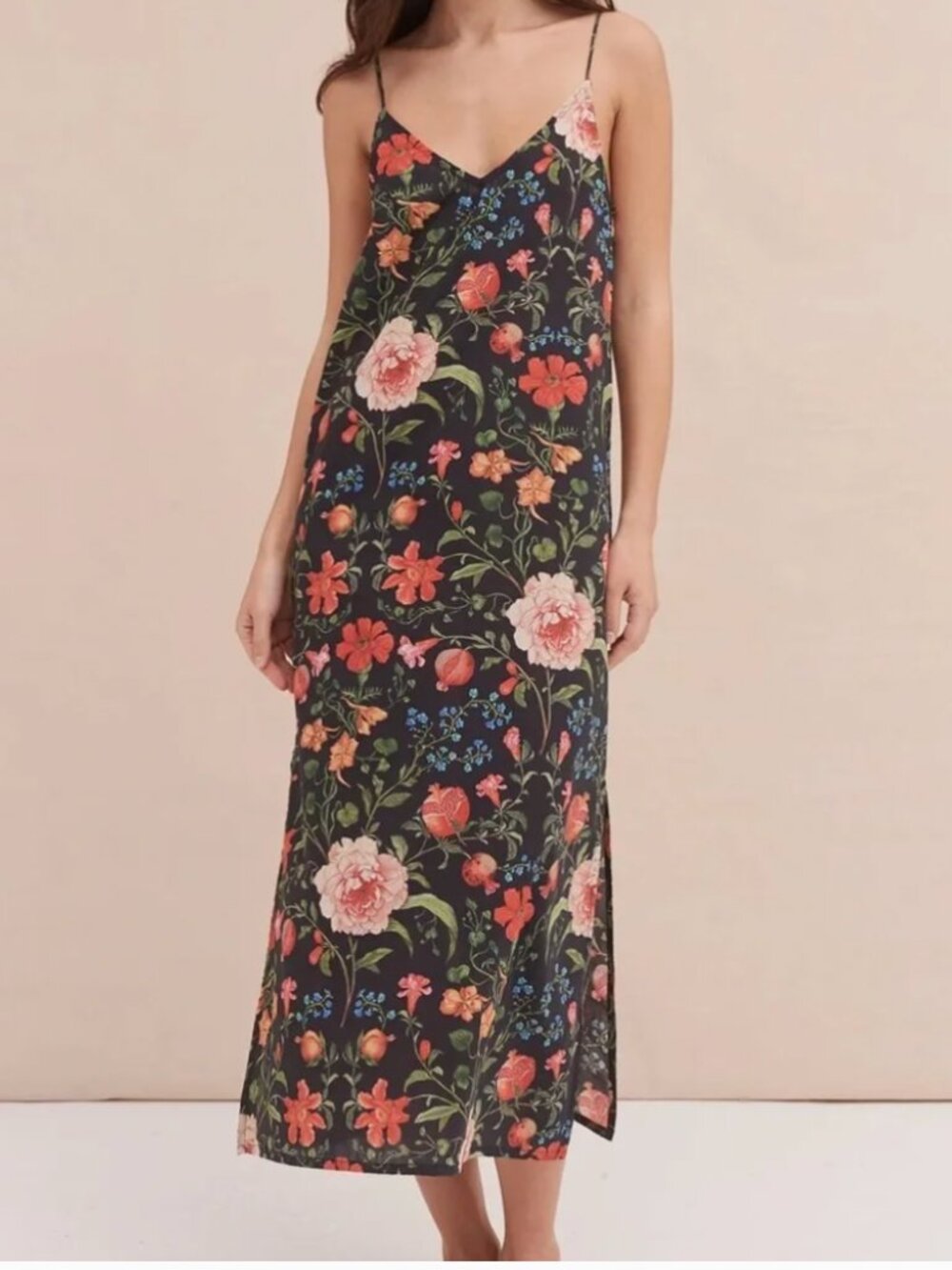 Desmond & Dempsey Persephone Slip Nightie NWT Size Large
